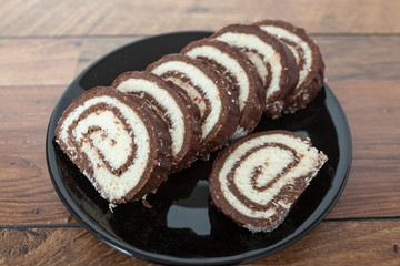 Coconut and Chocolate Dessert