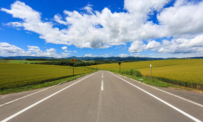 agriculture at remote area, Hokkaido