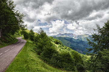 Fototapeta premium Pyrenees Mountains