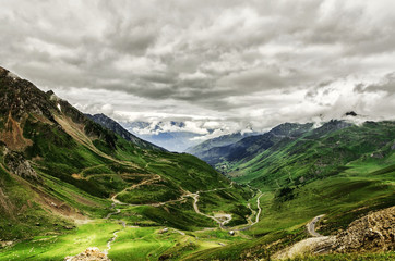 Fototapeta na wymiar Pyrenees Mountains