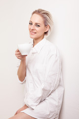 sexy frau kaffee