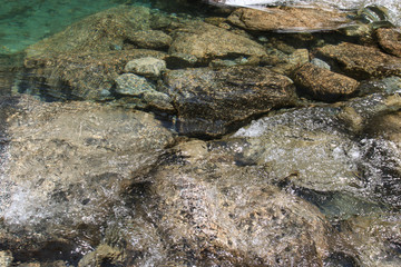 fiume in val di Mello