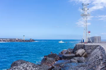 Photo sur Plexiglas Porte entrée de Port-Ouest, Pointe des Galets, île de la Réunion 