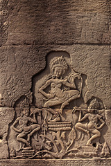 Dacing Apsaras in Bayon Temple