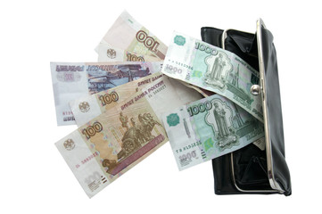 Деньги в кошельке