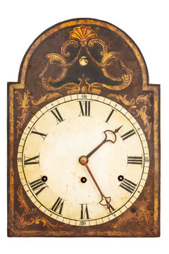 Genuine ornamental seventeenth century clock