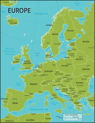 Map of Europe