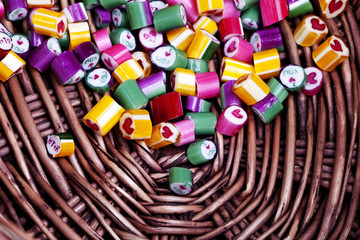 Fototapeta premium background bright candy caramel