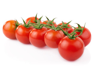 tomato isolated on the white background
