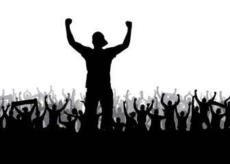 Banner for sports championships and concerts