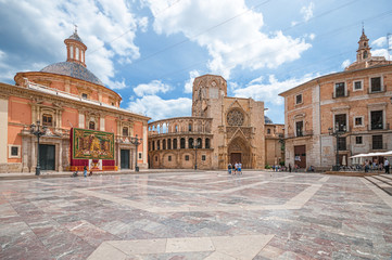  Square of Saint Mary's and Valencia, Spain