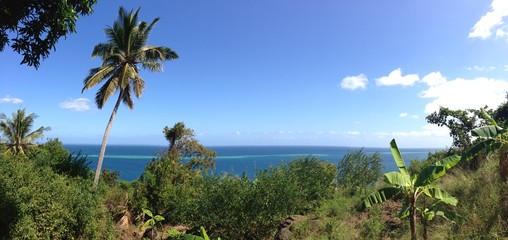 Panorama sud de Mayotte