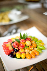 Deletable imitation fruits