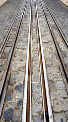 Fototapeta premium Tramway vertical