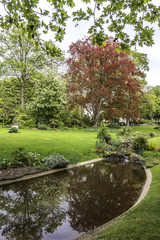 Clichy-Batignolles park in the Batignolles district.