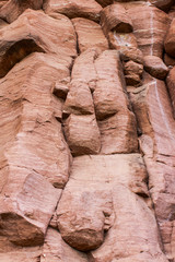 Fototapeta premium Red stone surface