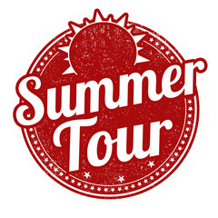 Summer tour stamp