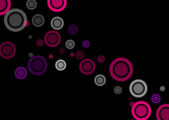 Circle Background / Hintergrund mit Kreisen