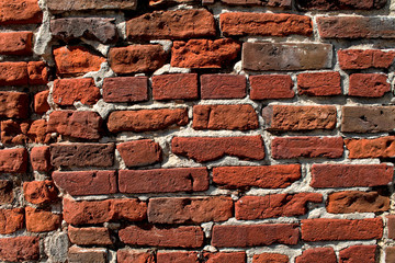 Detail of a brick wall
