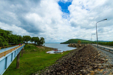 Fototapeta na wymiar Ubol Ratana Dam, northeast Thailand