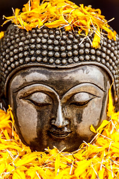Buddha statue from temple in Thailand