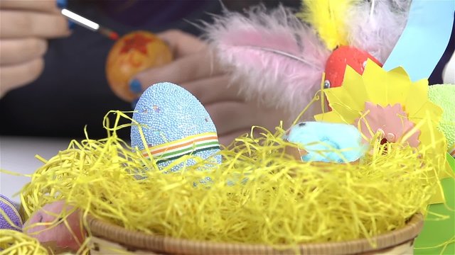 Easter Egg in Making