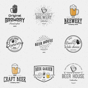 Beer badges logos and labels for any use