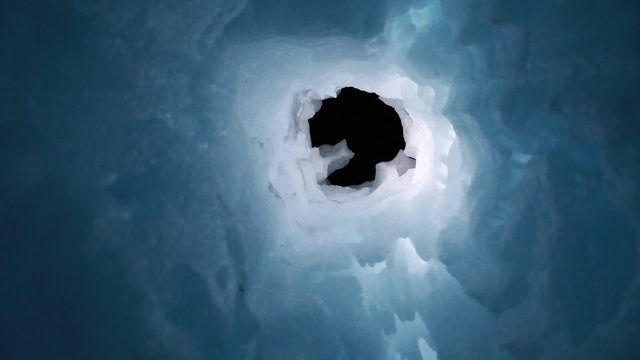 tunnel of ice
