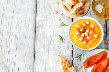 pumpkin rosemary hummus