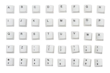 Computer Keyboard, Computer Key, Alphabet.