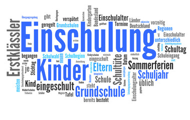 Fototapeta premium Einschulung (Grundschule, Schule)