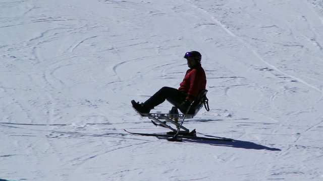 Handicaped Skiing