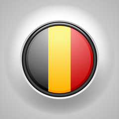 Fototapeta premium Belgium button