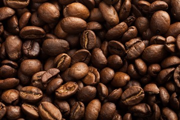 Coffee Bean, Caffeine, Macro.