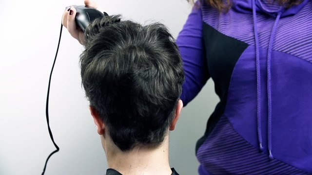 SLOW MOV: Making new Haircut With Clipper
