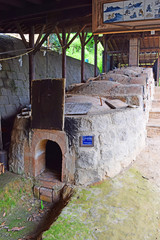 伊万里市大川内山の鍋島焼の登り窯
