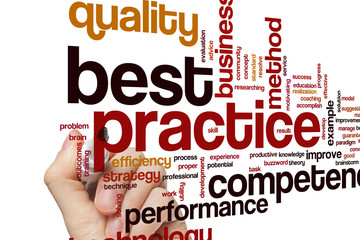 Best practice word cloud