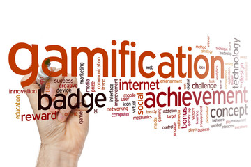 Gamification word cloud