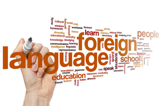 Foreign Language Word Cloud