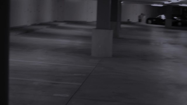 Old scary parking garage