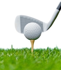 Golf, Tee, Golf Club.