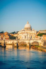 Abwaschbare Fototapete Rome Petersdom in Rom