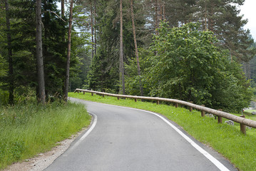 strada montagna trentino alto adige dolomiti italia