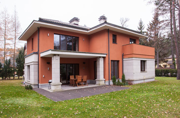 Modern detached house