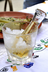 Plum brandy or schnapps 