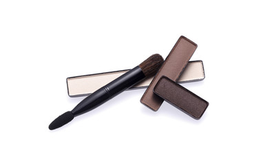 Eyeshadow isolated on white 
