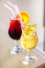 cocktail in the bar