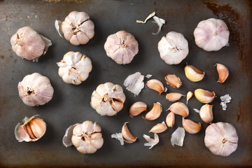 Garlic Bulbs and Cloves © Steve Cukrov