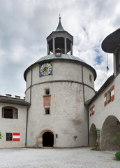 Fototapeta na wymiar Castle Werfen Austria
