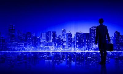 Big city never sleeps